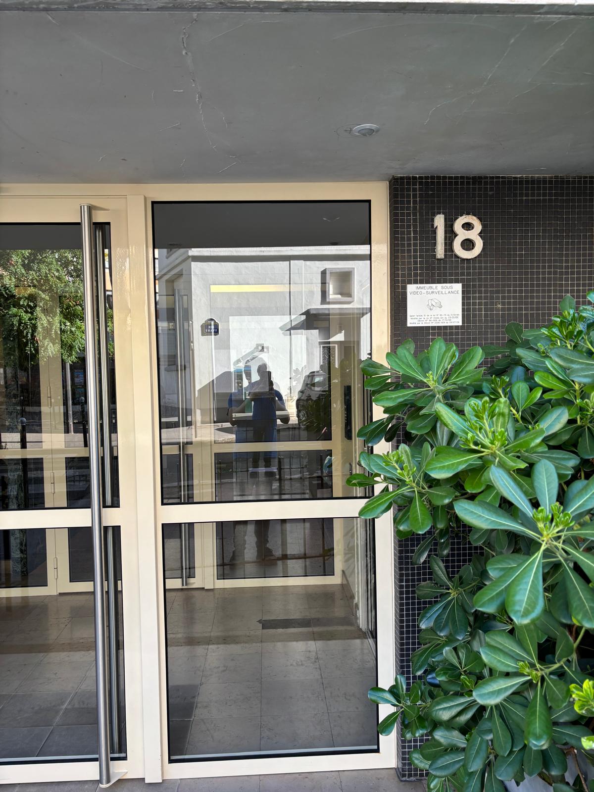 Appartement Paris 15e — entrée principale